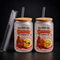 Milchglas Sucuk und Ei