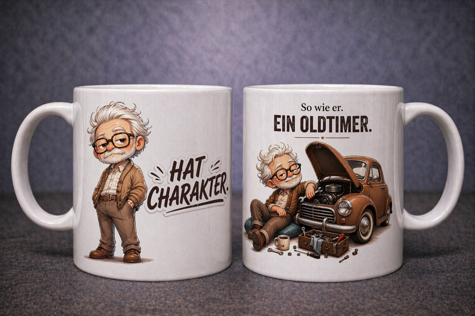 Opa Hat Charakter/ Oldtimer
