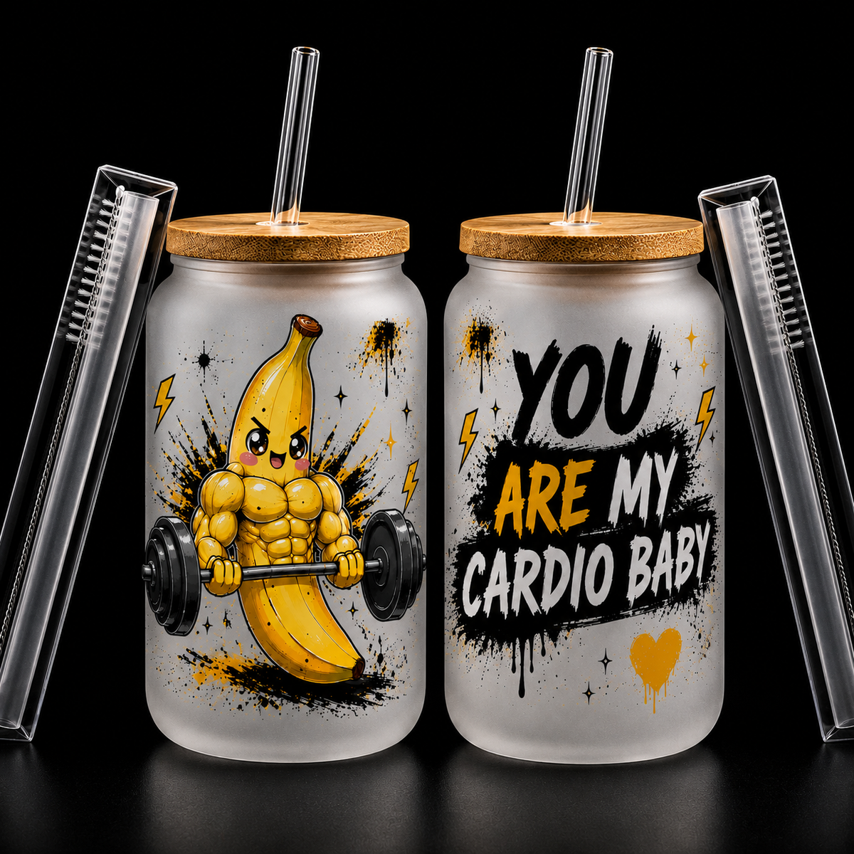 Milchglas You are my Cardio !