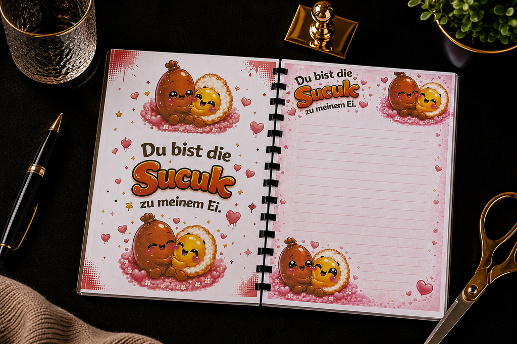 Notizbuch Sucuk & Ei