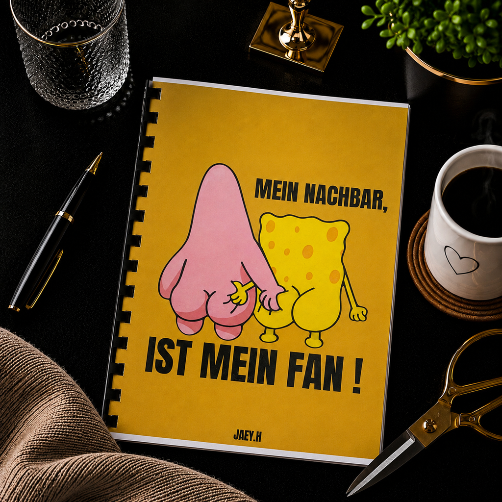 Notizbuch Mein Nachbar ist mein Fan !