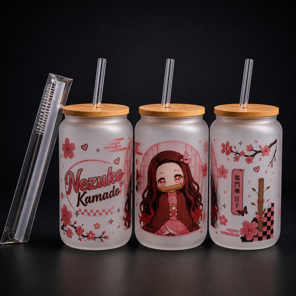 Milchglas Nezuko Kamado