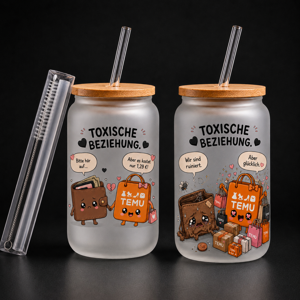 Milchglas Temu Toxische Beziehung