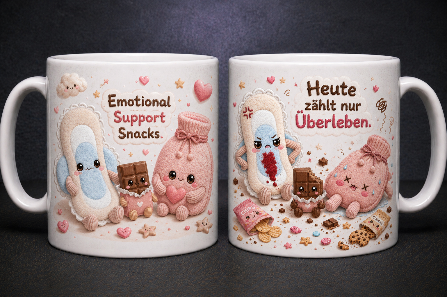 PMS Binde Tasse